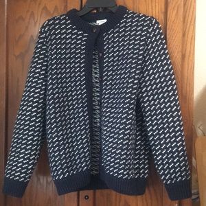 L.L. Bean Wooly Sweater Cardigan